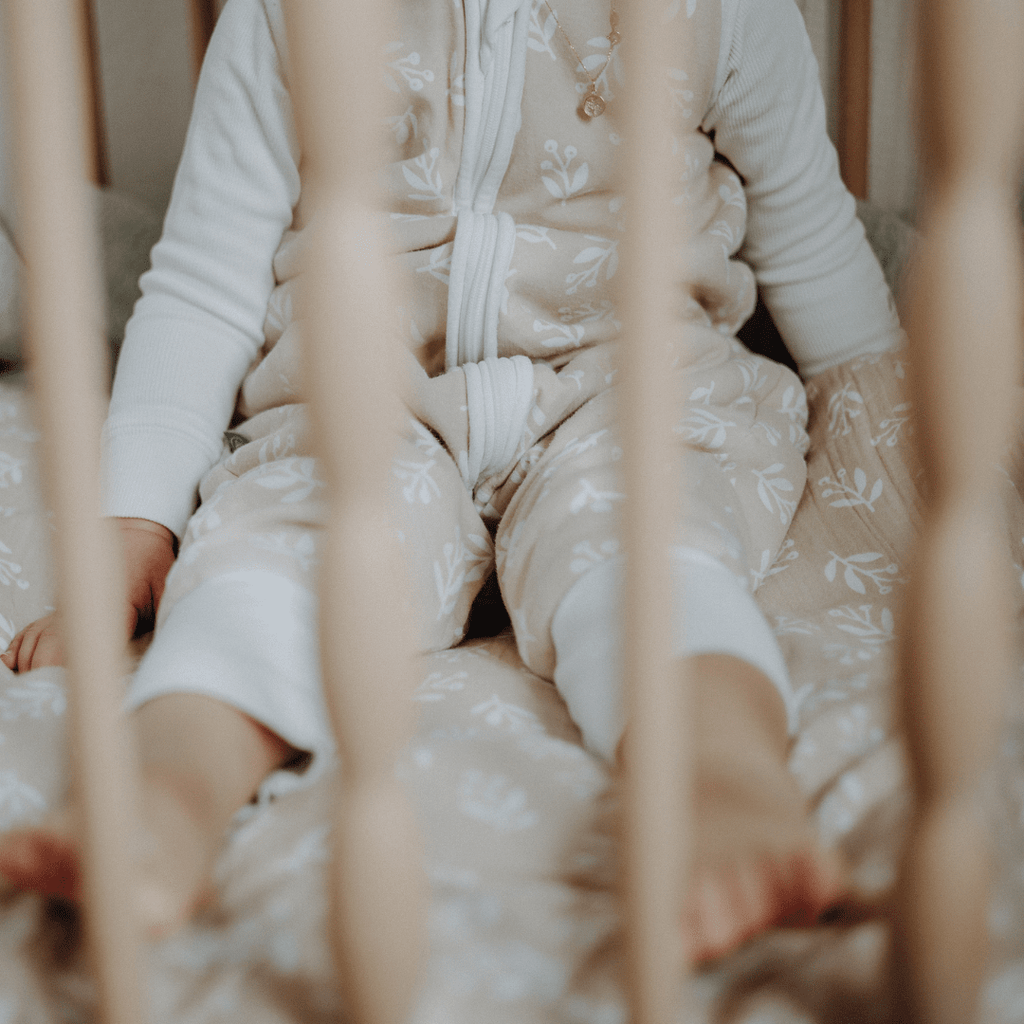 Schlafsack mit Füßen 2.5 TOG | Floral Sand