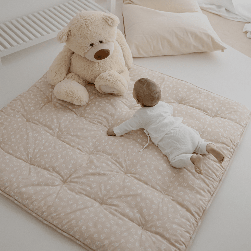 Krabbeldecke | Floral Sand