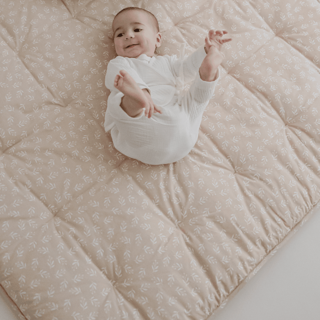 Krabbeldecke | Floral Sand