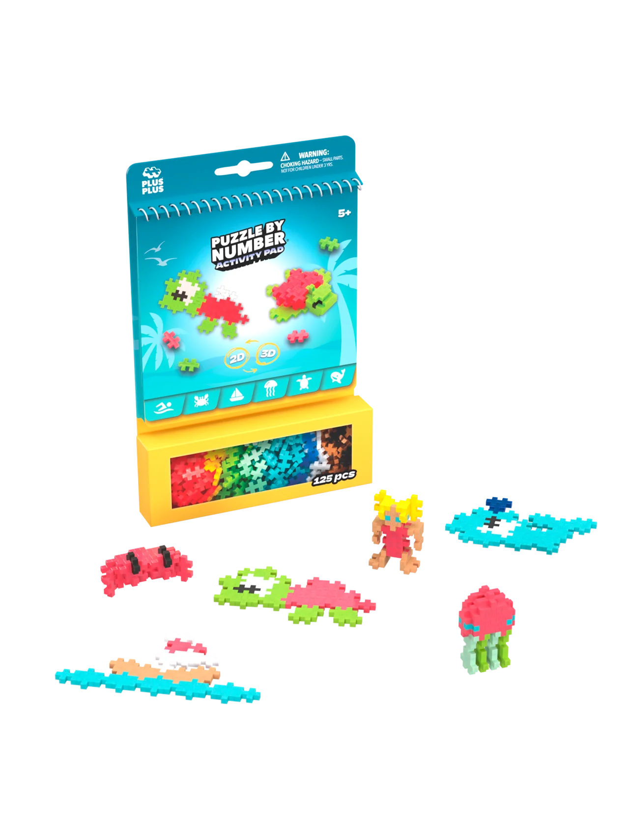 Puzzle by Number: Mini Bausteine "Ocean"