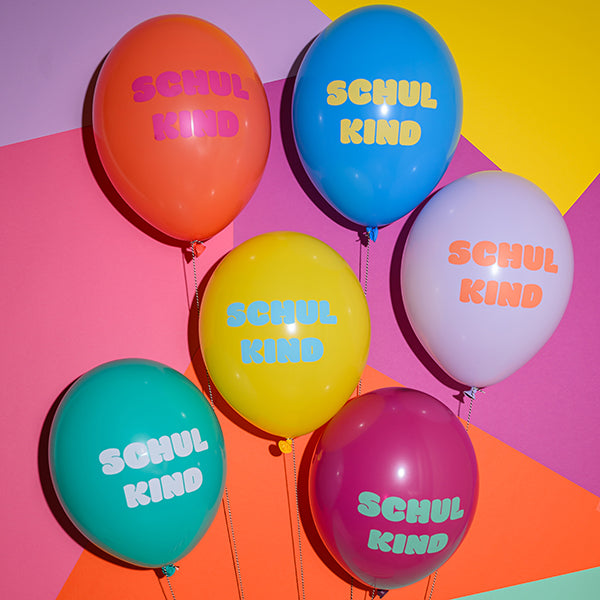 Luftballons Schulkind