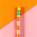 Bleistift Stripes rosa-orange