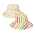 Rainbow Stripe Wende Sonnenhut