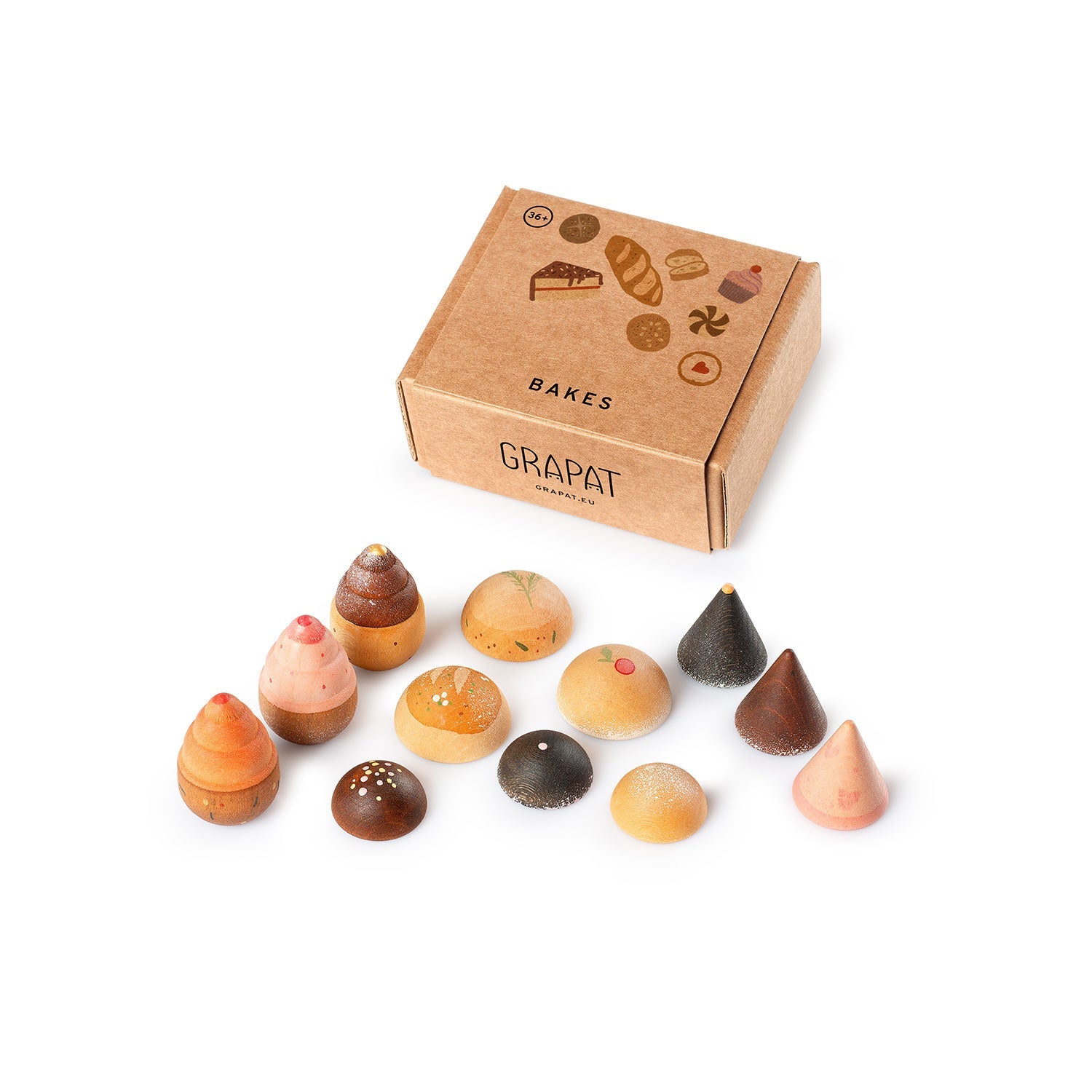 Holzspielset Gebäck