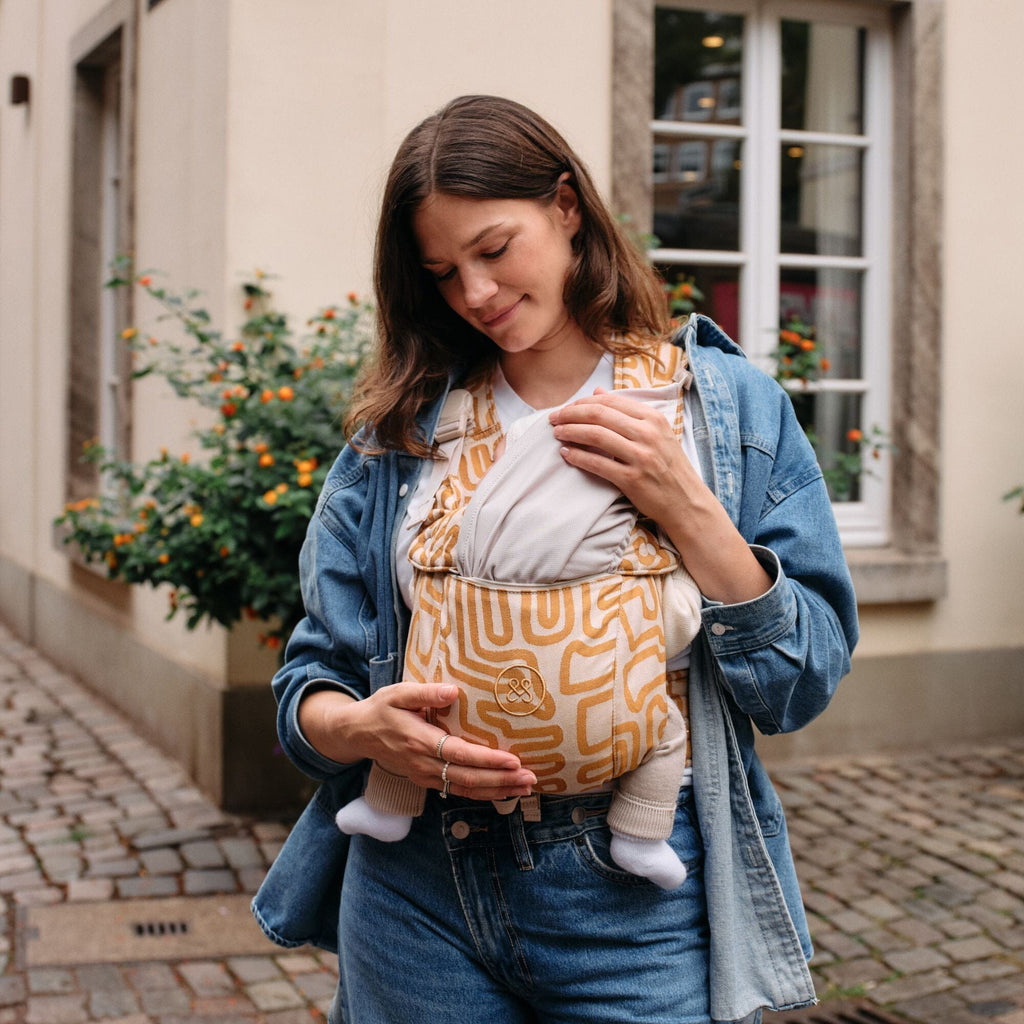 Premium Babytrage | Bohemian Gold