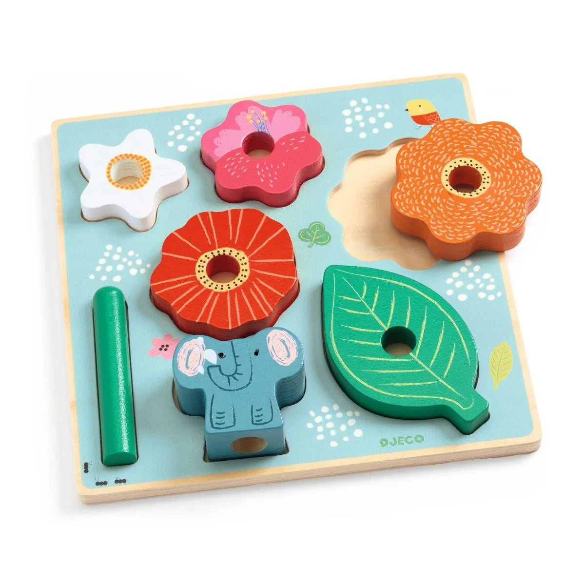 2in1 Puzzle Stapeln Happy