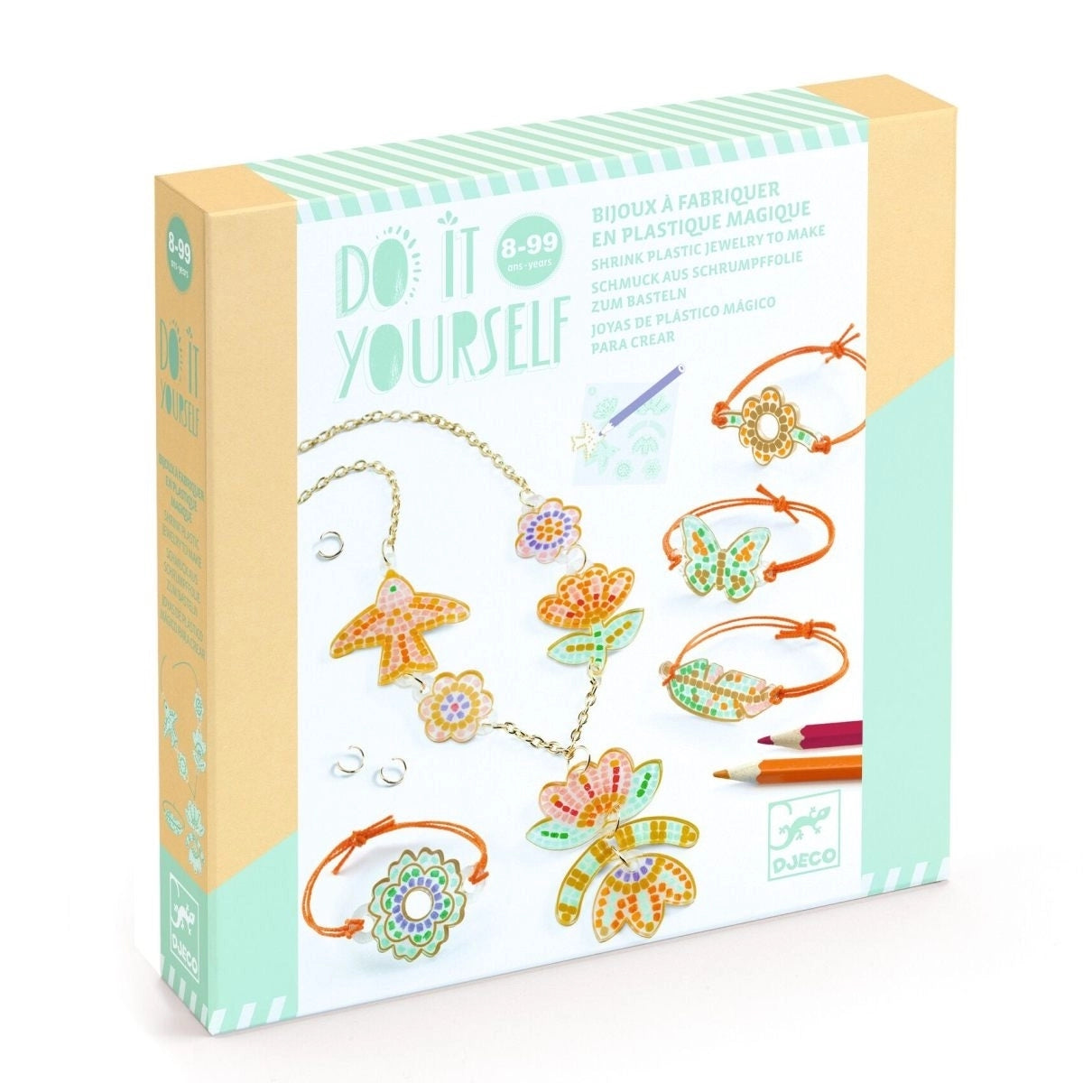 Do it yourself: Schrumpfplastik Lotus