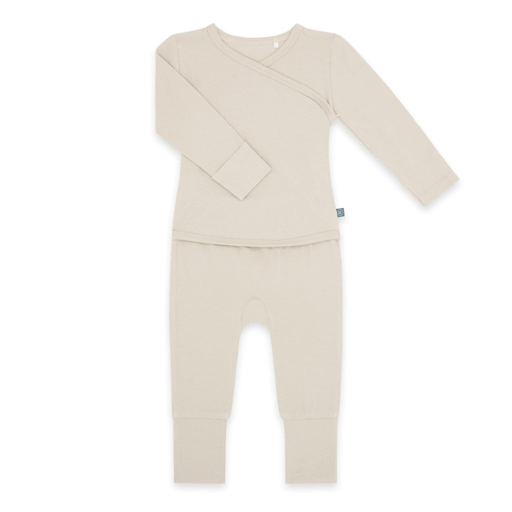 Langarm Easy-on Strampler | Essential Beige