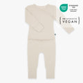 Langarm Easy-on Strampler | Essential Beige