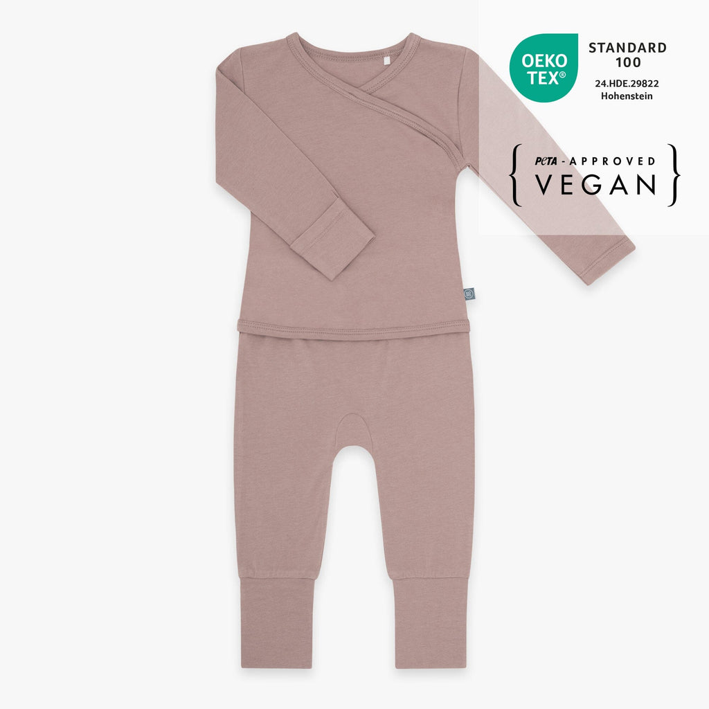 Langarm Easy-on Strampler | Essential Berry