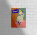 Postkarte "booohh!"