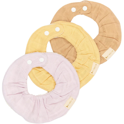 3er Set Ruffle Bib Star Dust
