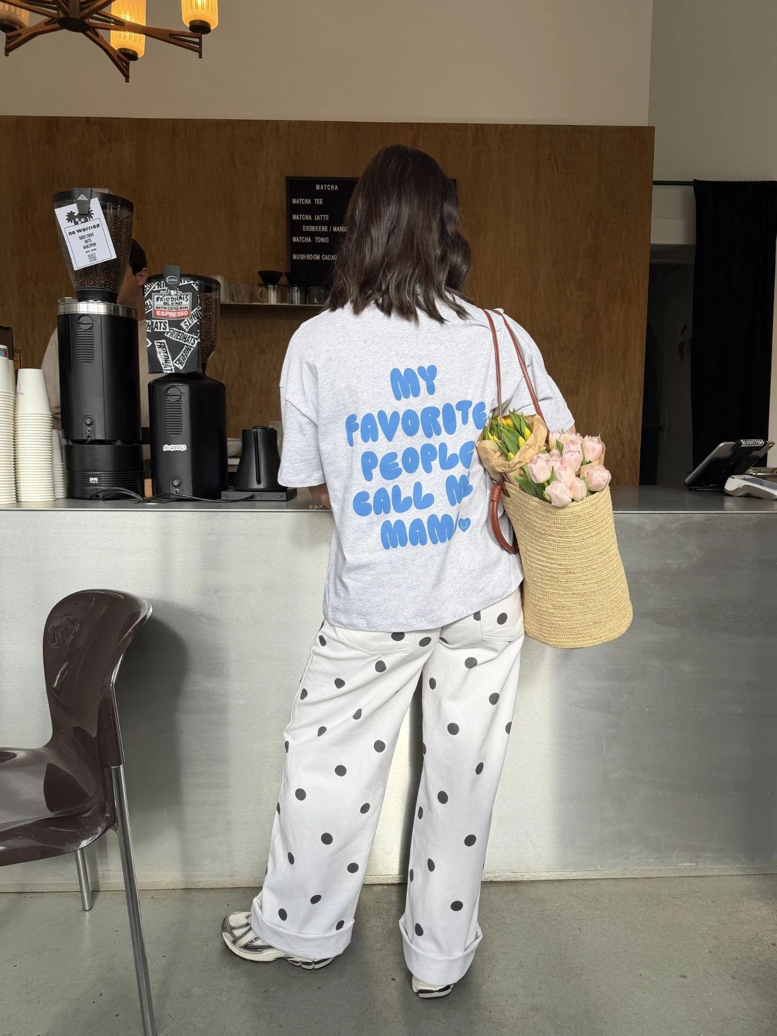 CALL ME MAMA T-Shirt grey