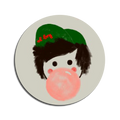 Button "Oh Boy"