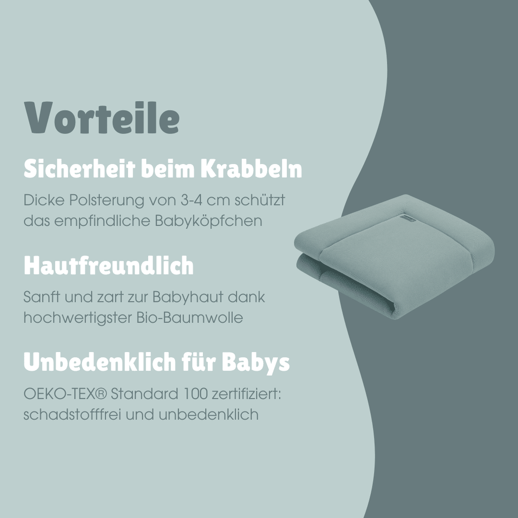 Krabbeldecke | Essential Mint