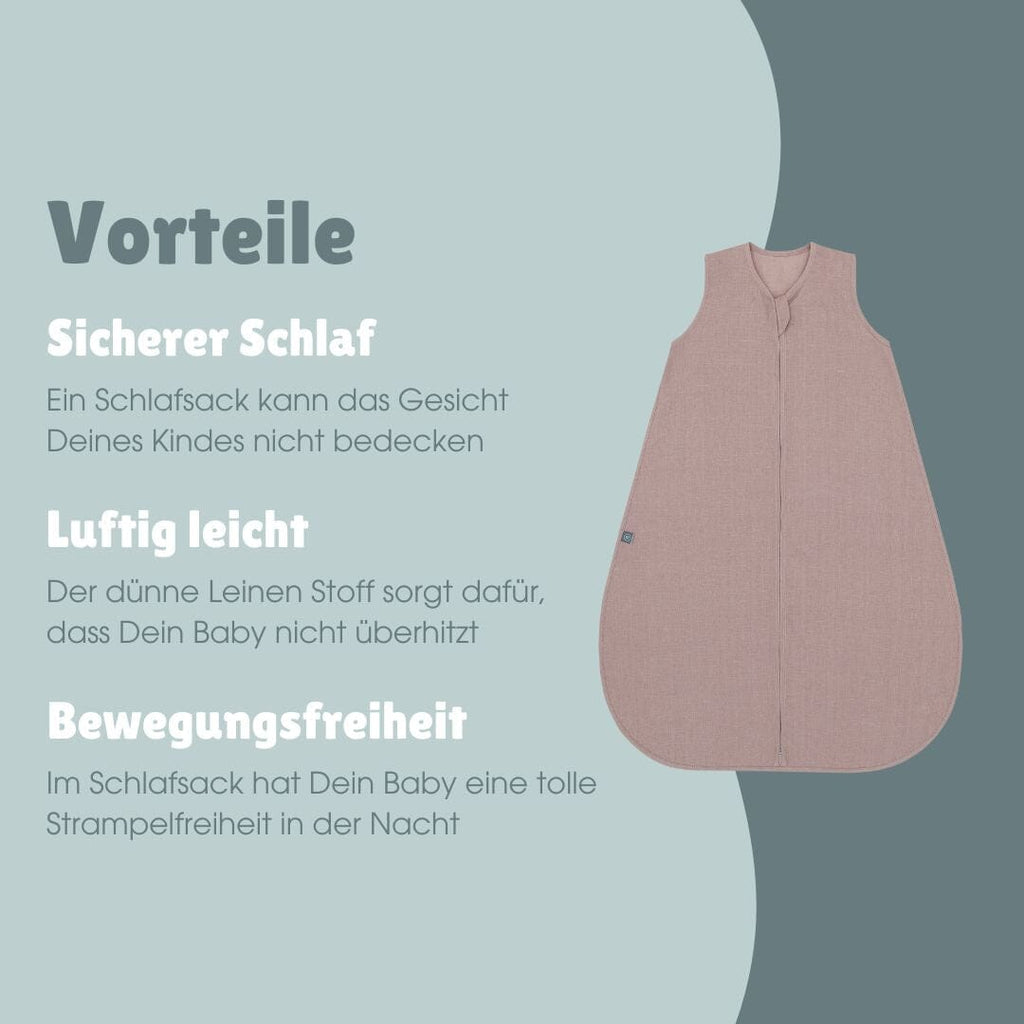 Leinen Schlafsack 0.5 TOG | Essential Berry