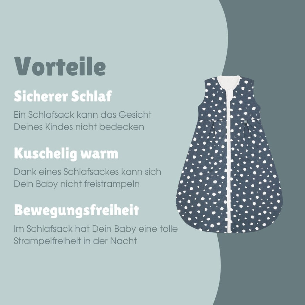 Schlafsack 1.0 TOG | Punkte Blau