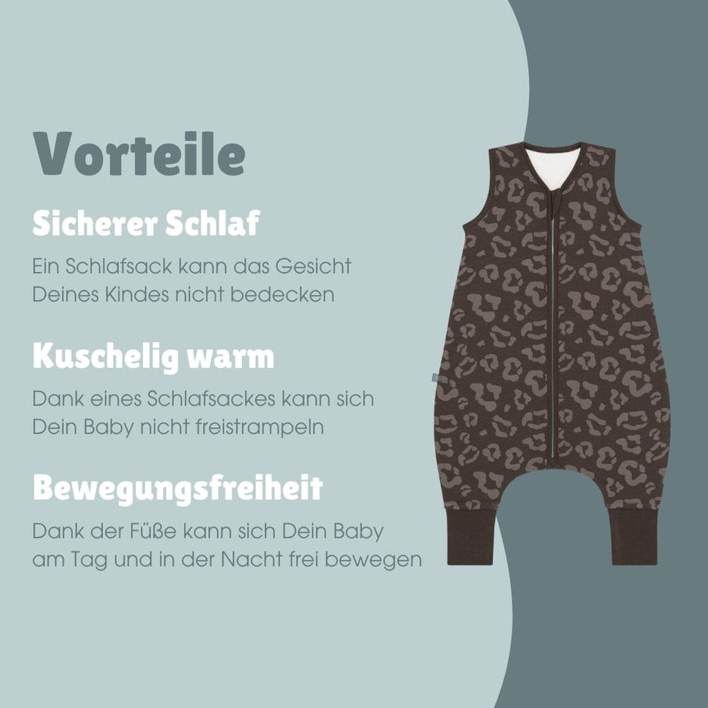 Schlafsack mit Füßen 1.0 TOG | Leo Chocolate