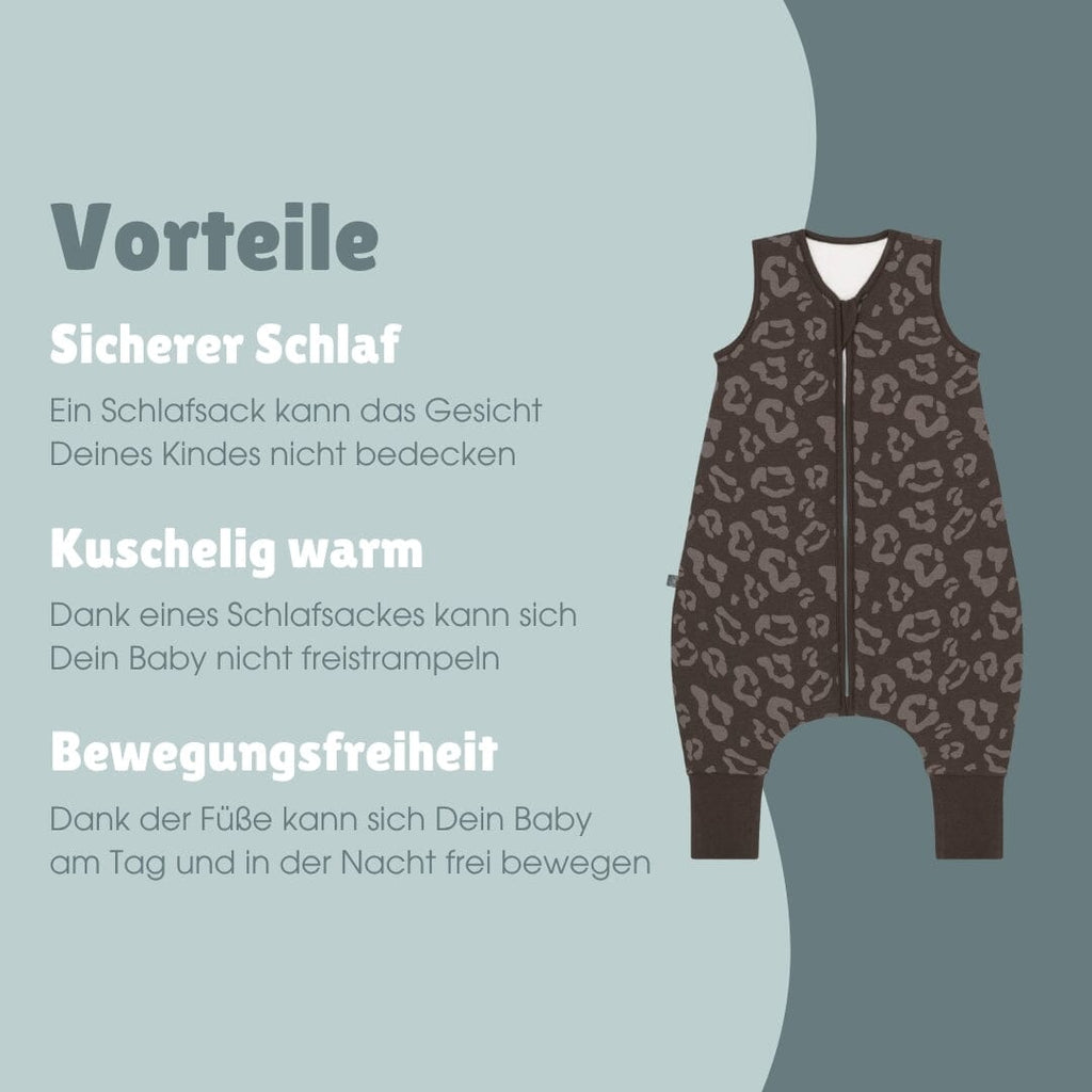 Schlafsack mit Füßen 2.5 TOG | Leo Chocolate