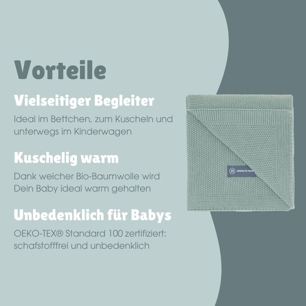 Strickdecke | Essential Mint