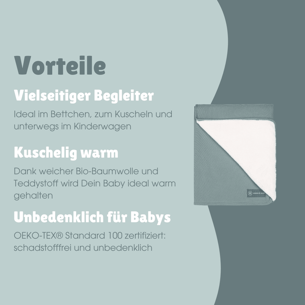 Kuscheldecke | Essential Mint