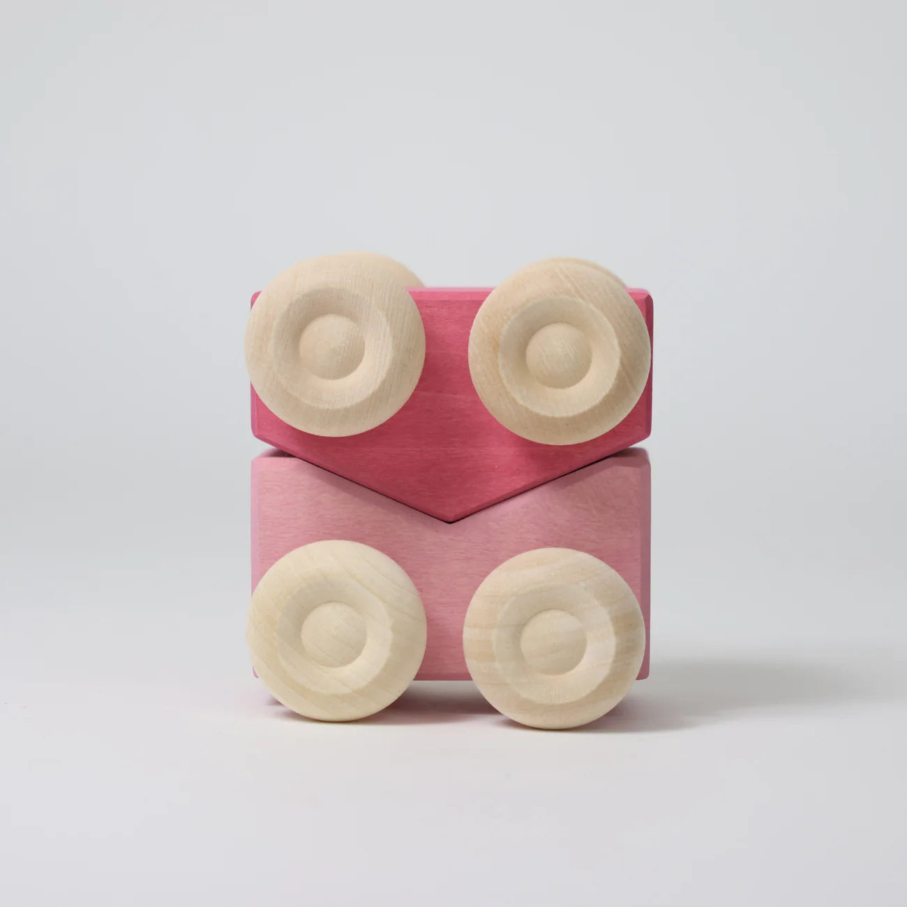 Stapel-Autos Rosa