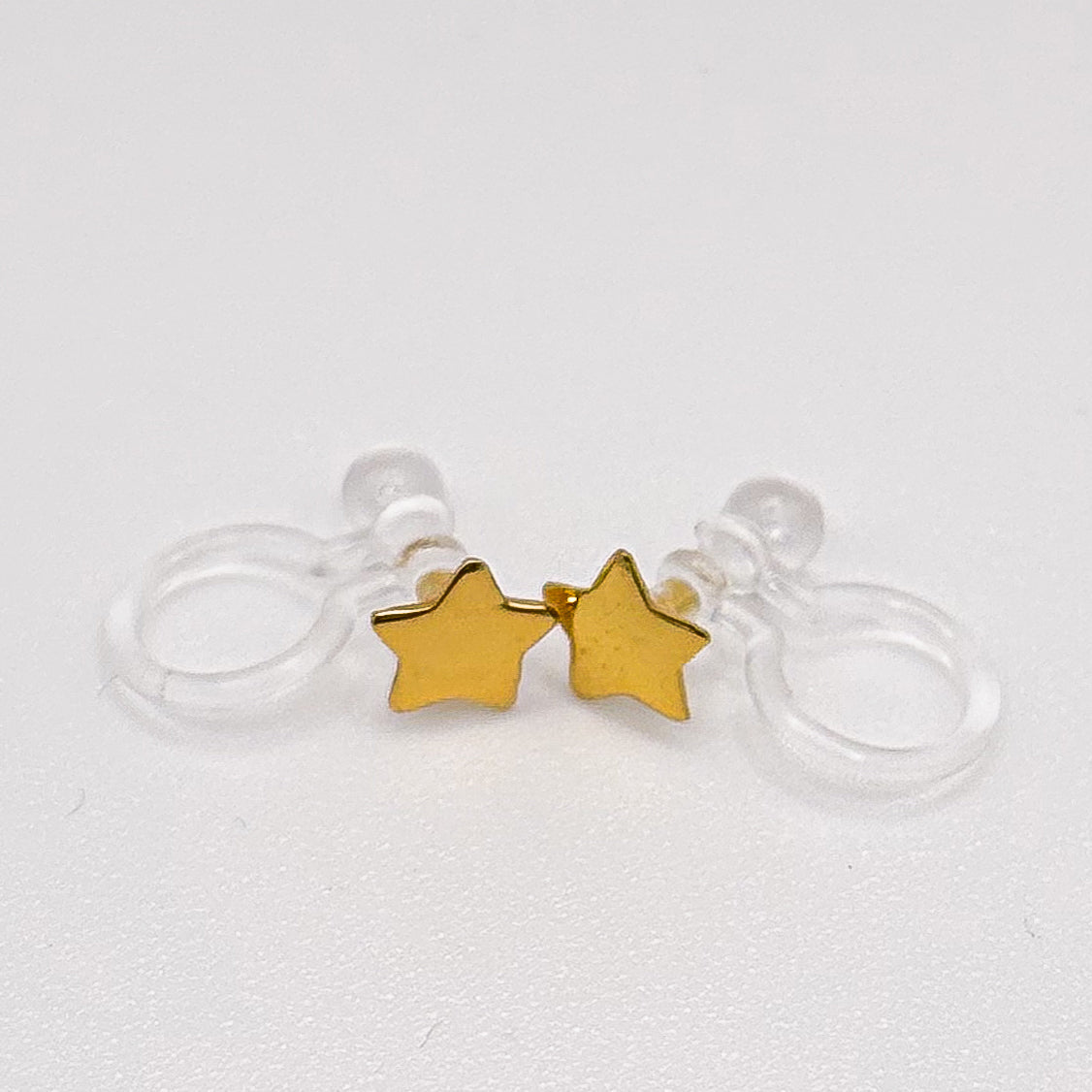 Ohrclips Stern gold