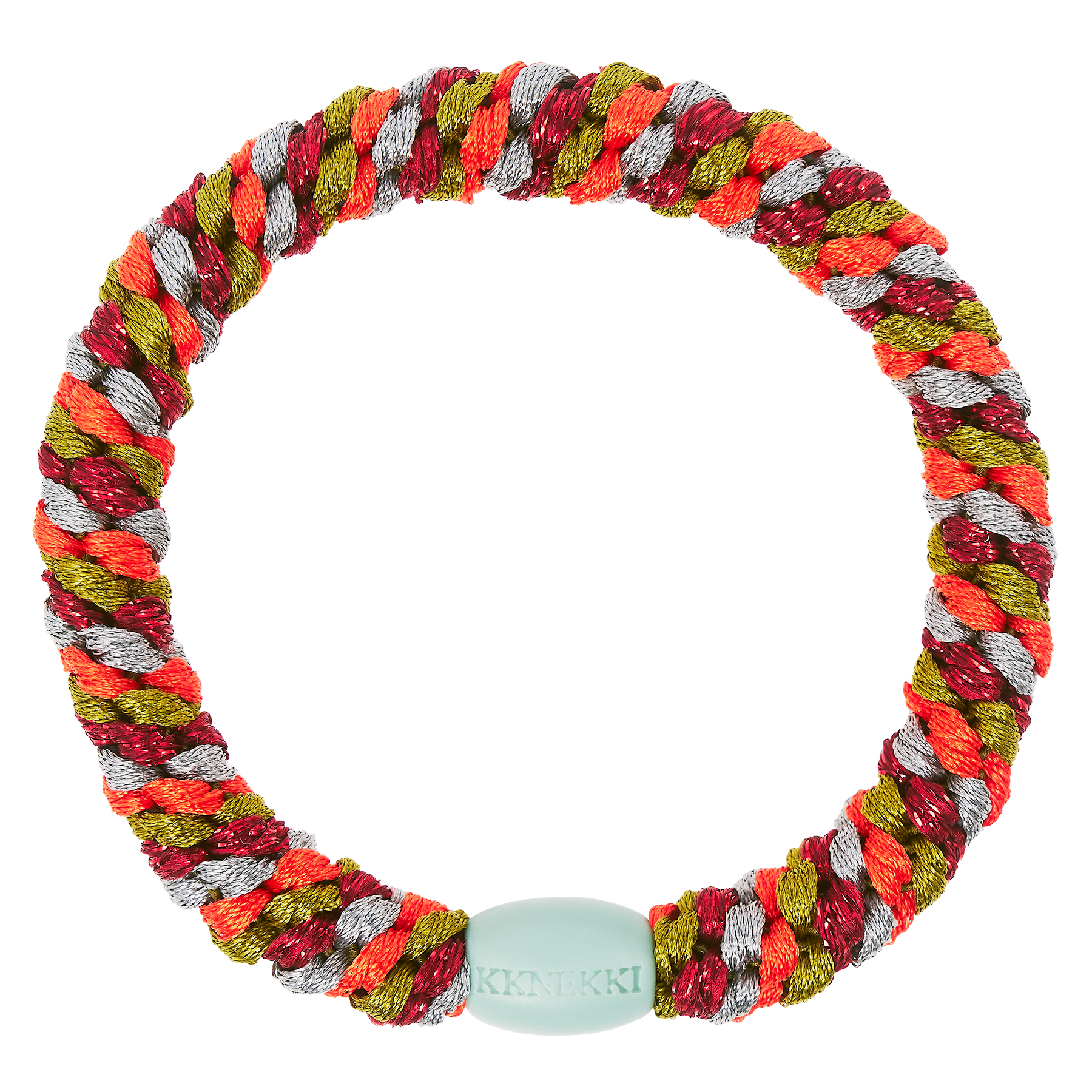 Haargummi Mix tomato olive