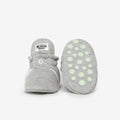 Booties Cotton Gripper Grey