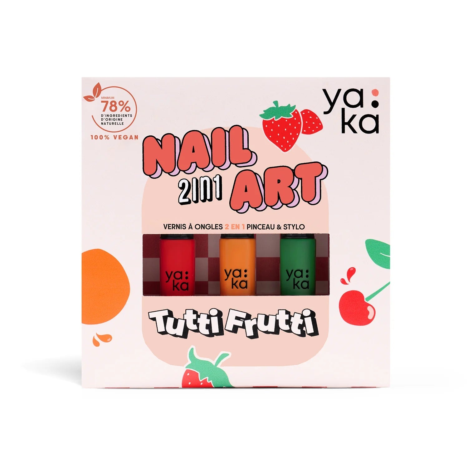 2-in-1-Nagellack-Set "Tutti Frutti"