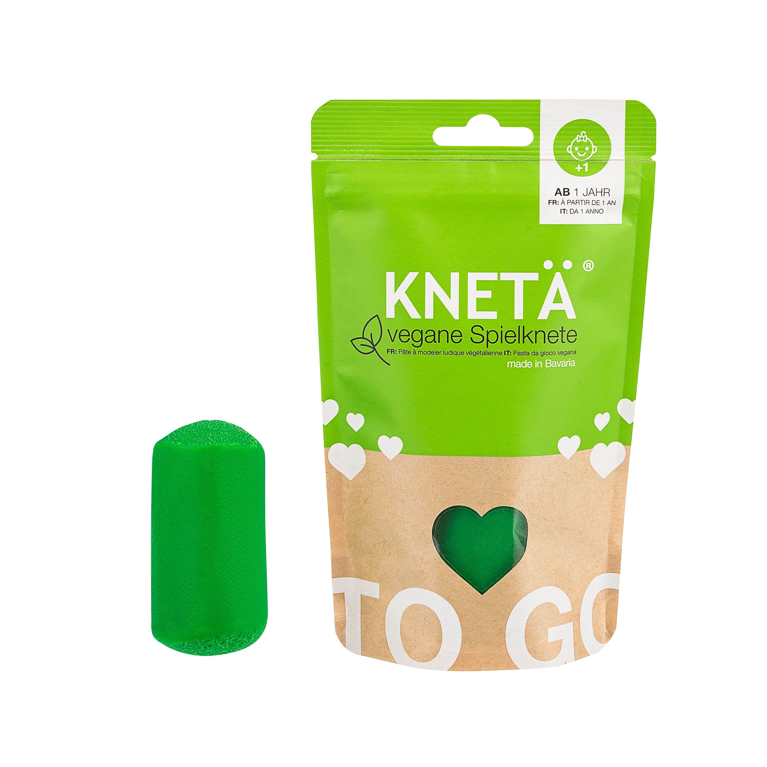 Knete Beutel 100g Grün