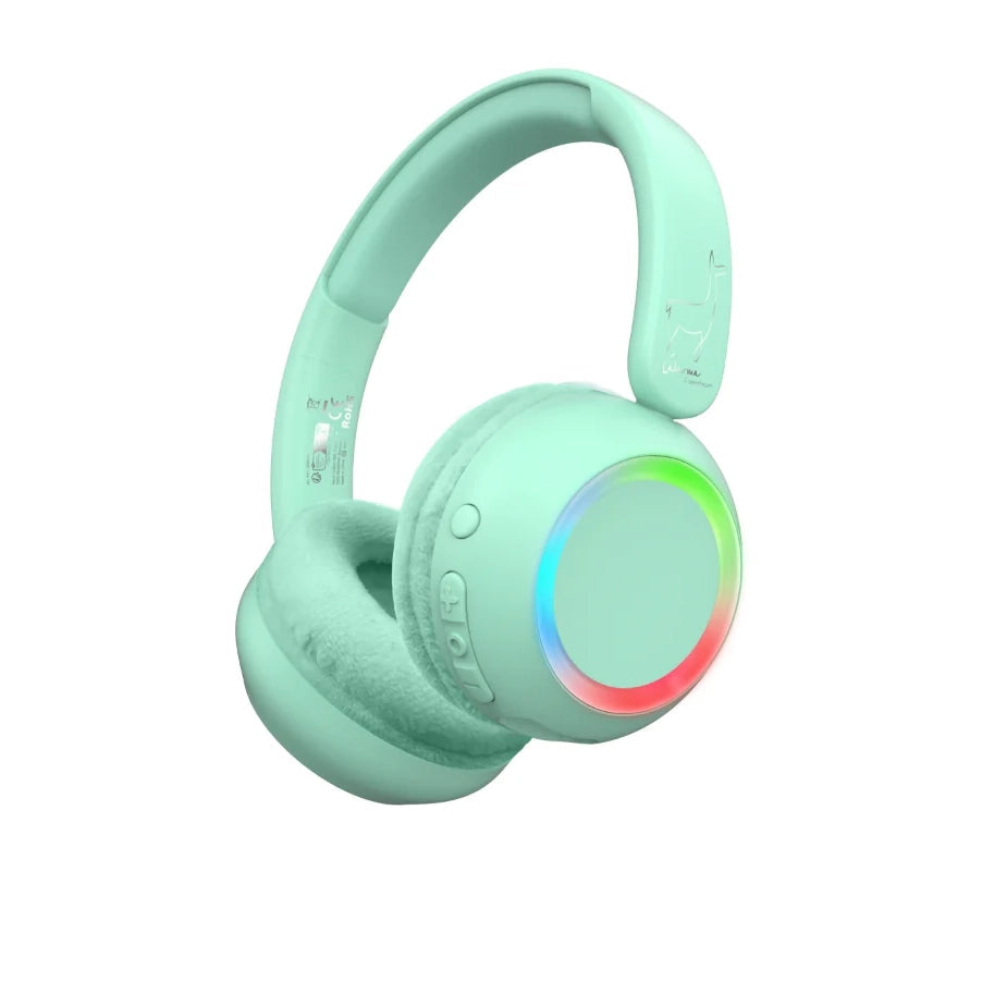 Wireless Headset mit Licht Mint