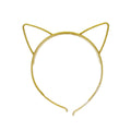 Haarreif Katzenohr Gold