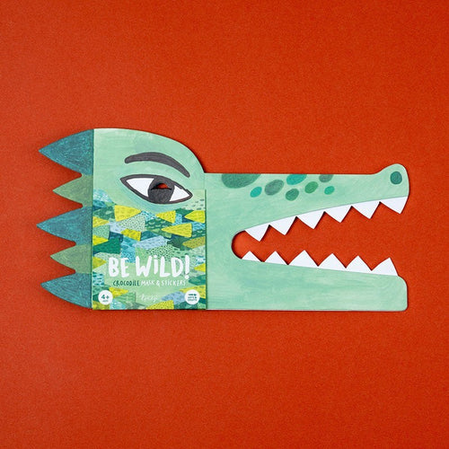 Be wild! DIY Krokodil Maske