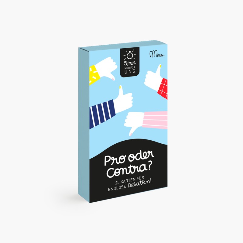 Diskussionskarten "Pro oder Contra?"