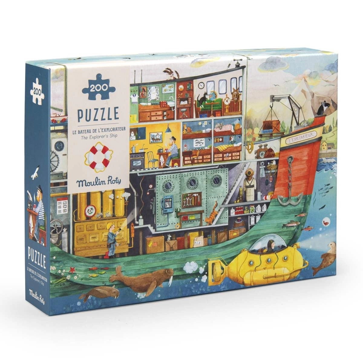 Puzzle "Boot" 200-teilig