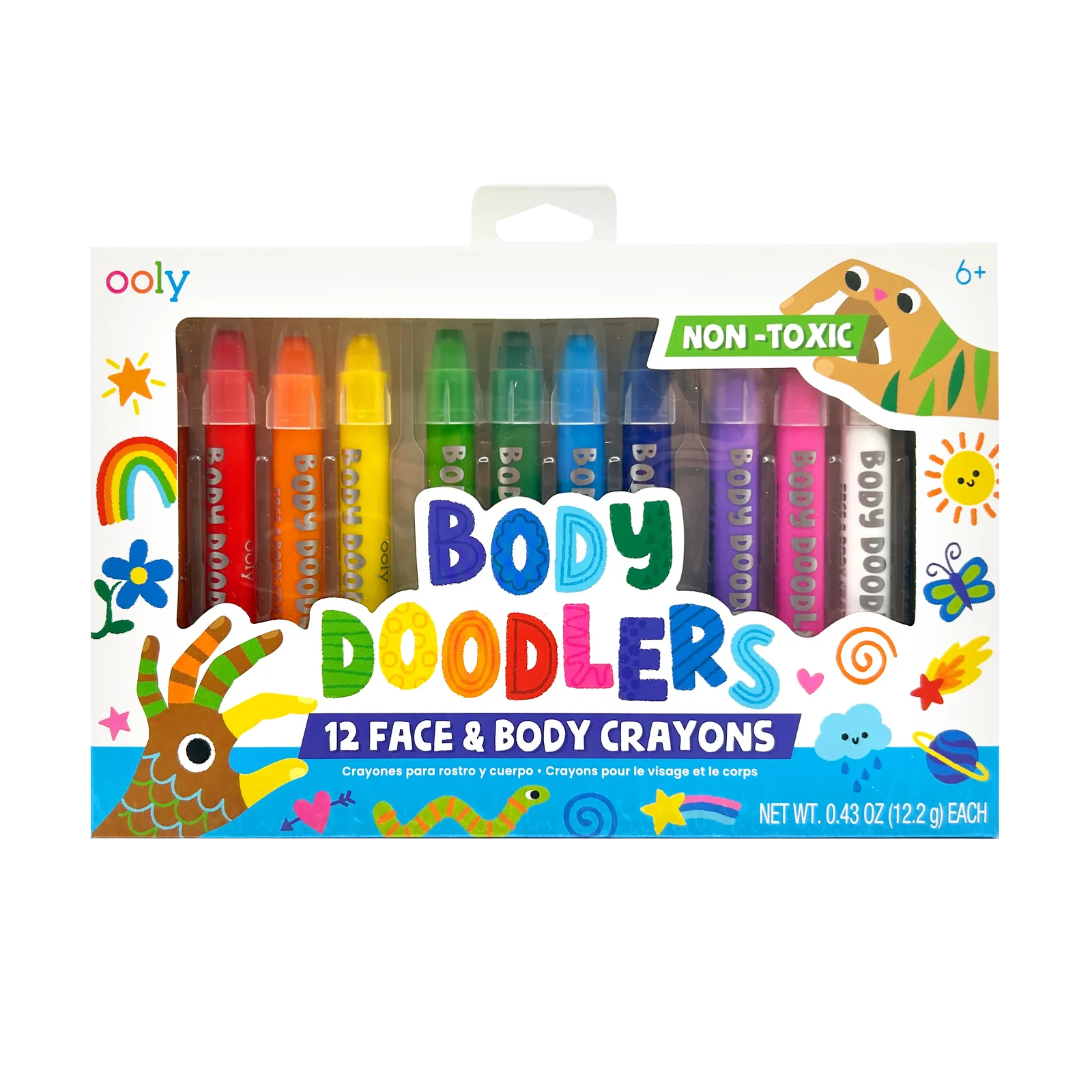 Body Doodlers Gesichts- und Körperstifte