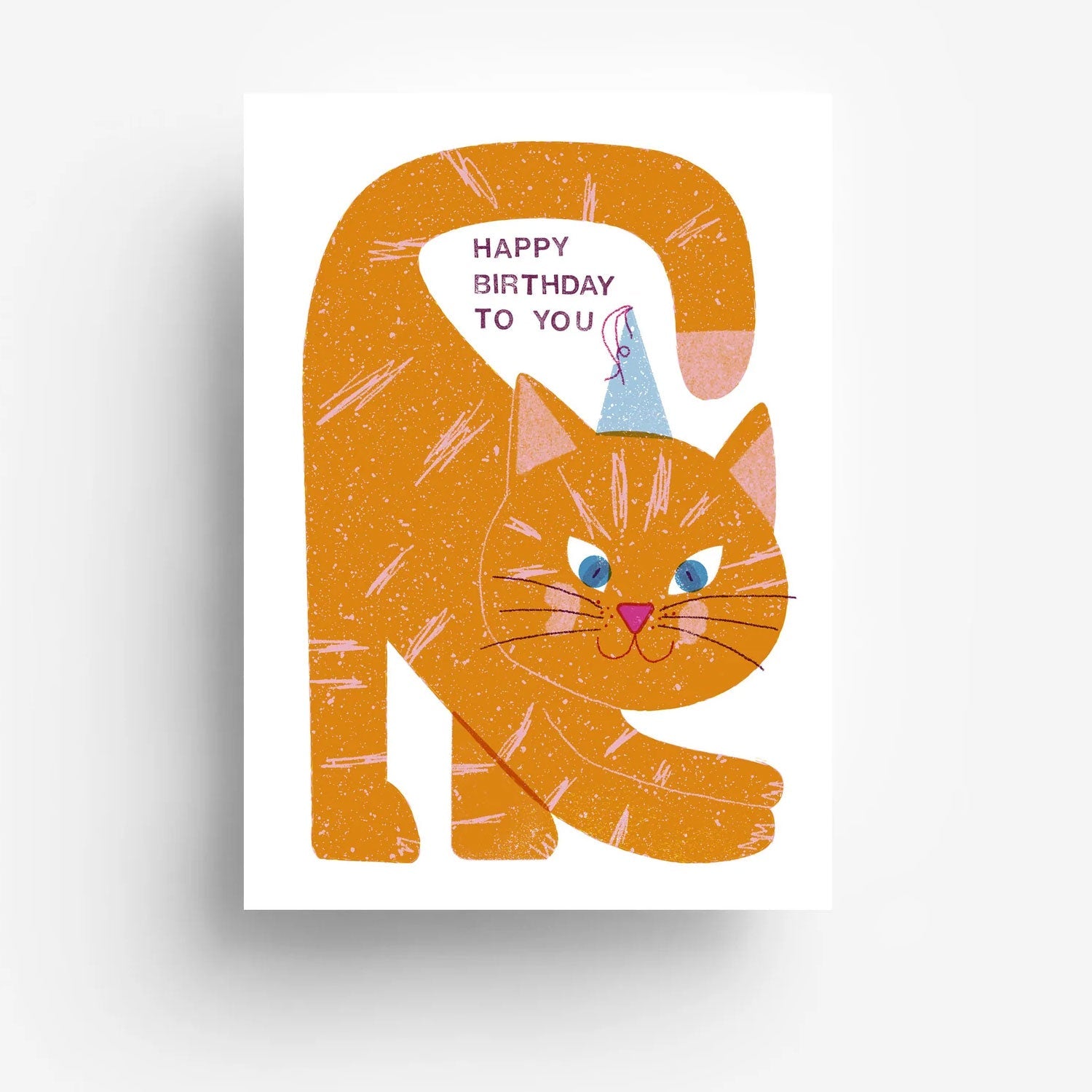 Postkarte "Happy Birthday to you Kitty"