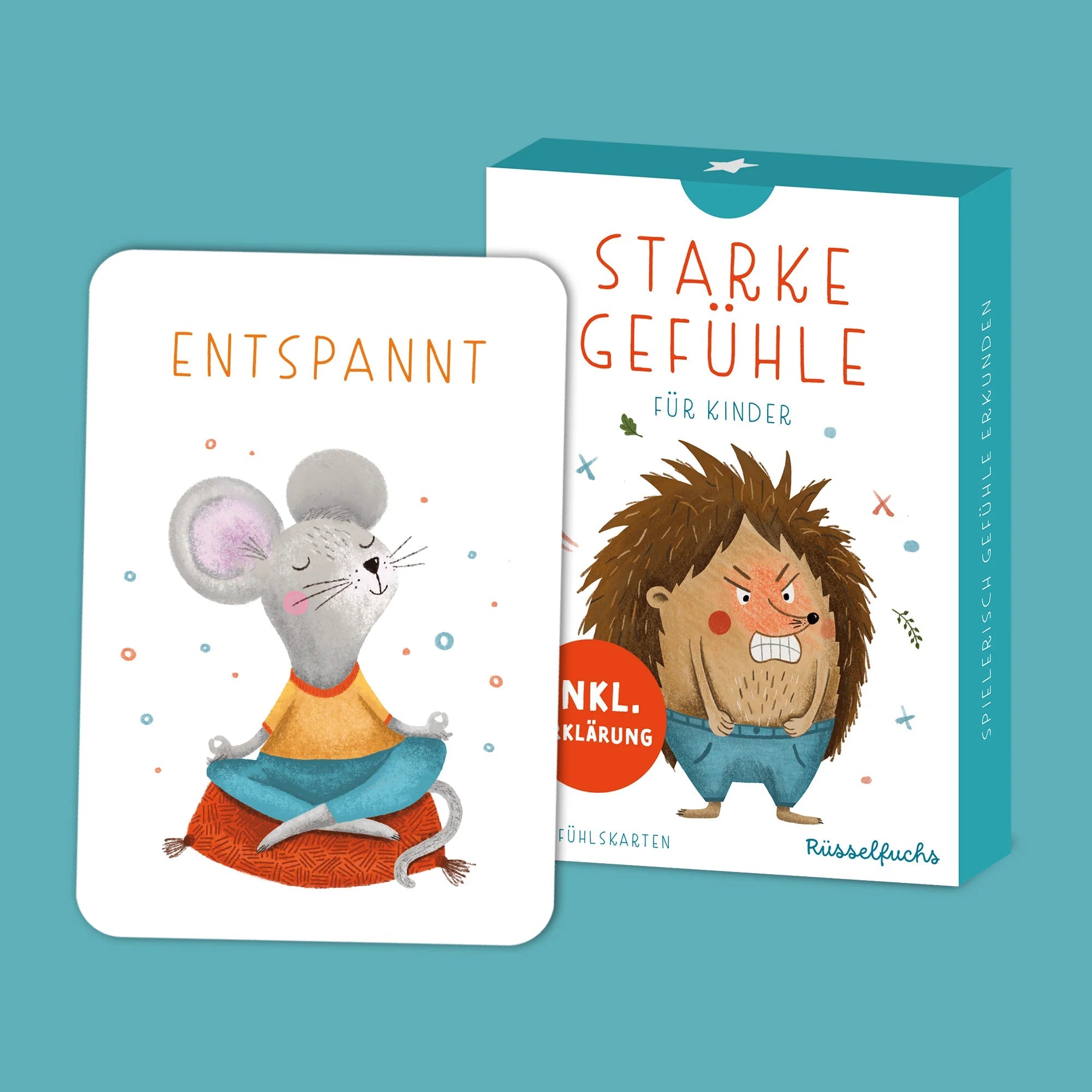 Gefühlskarten für Kinder "Starke Gefühle"