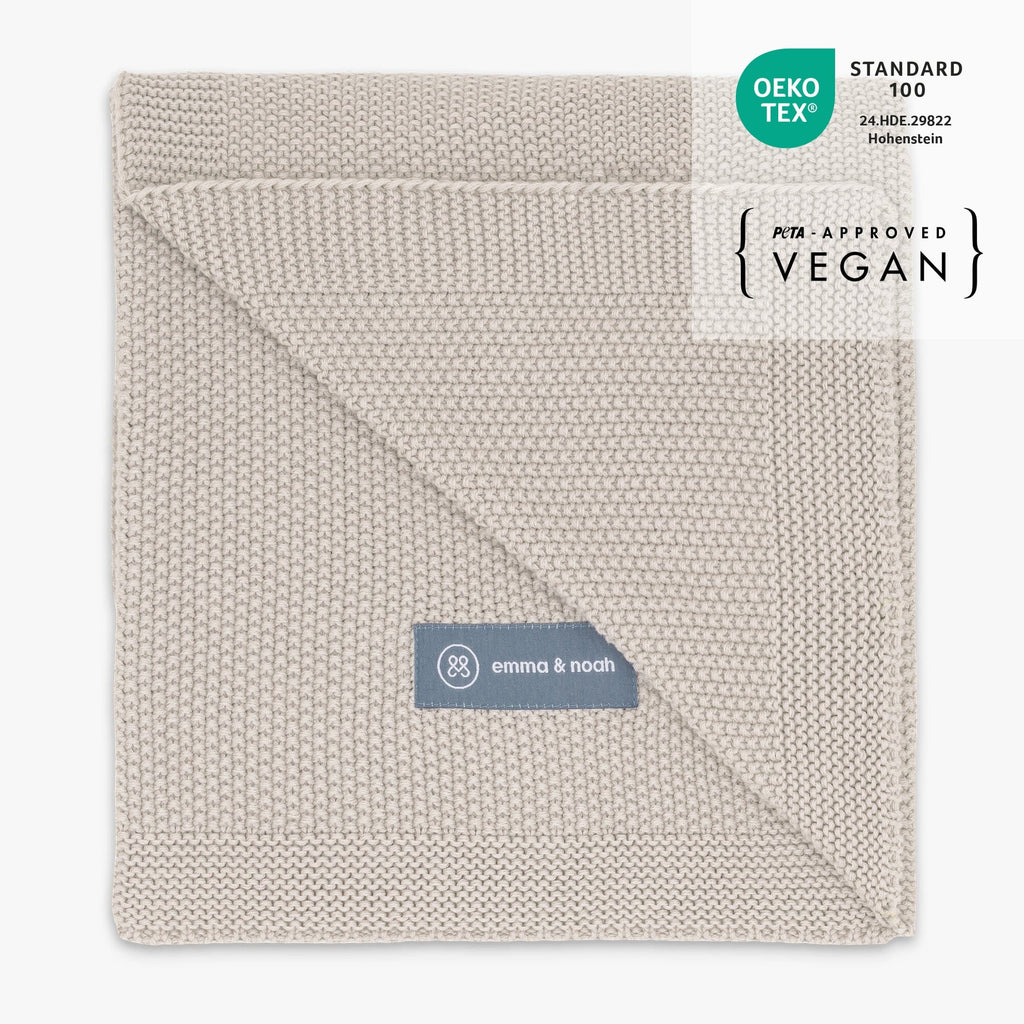 Strickdecke | Essential Beige