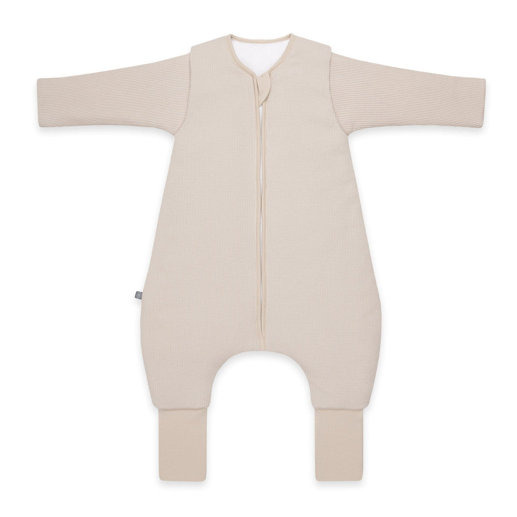 Schlafsack mit Umschlag-Fuß und Ärmel 3.5 TOG | Essential Beige