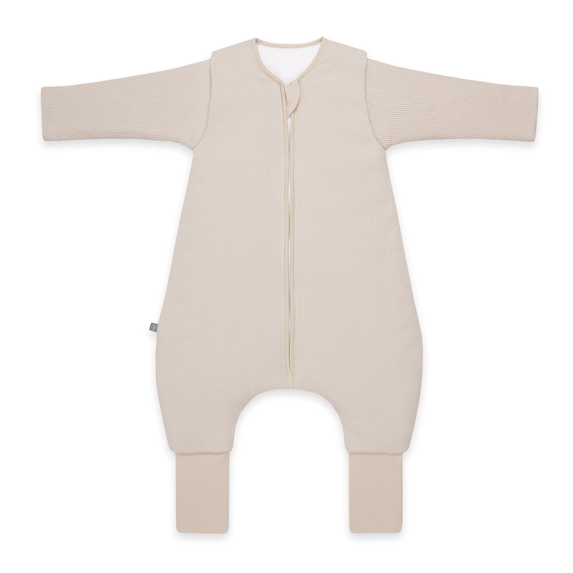 Schlafsack mit Umschlag-Fuß und Ärmel 3.5 TOG | Essential Beige