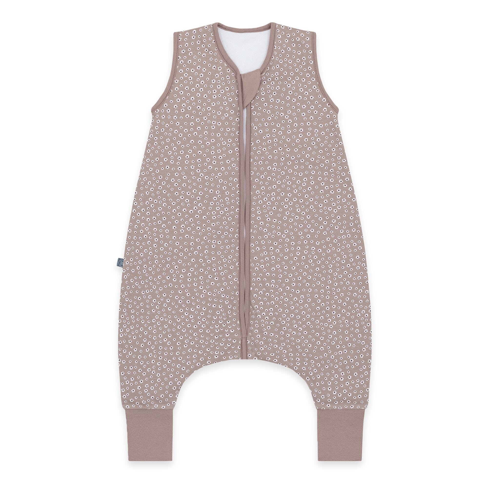 Musselin Schlafsack mit Füßen 0.5 TOG | Blume Berry