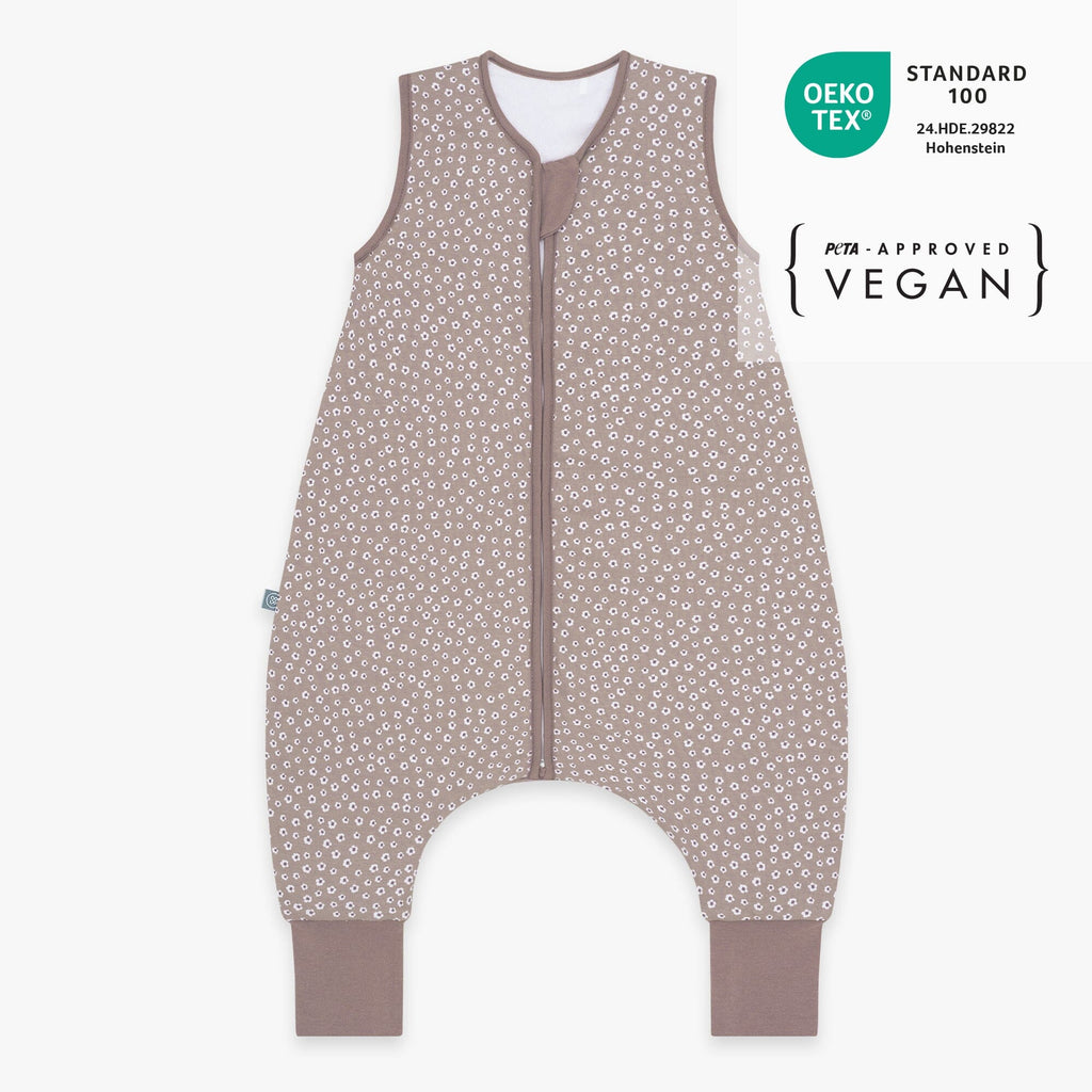 Schlafsack mit Füßen 2.5 TOG | Blume Berry