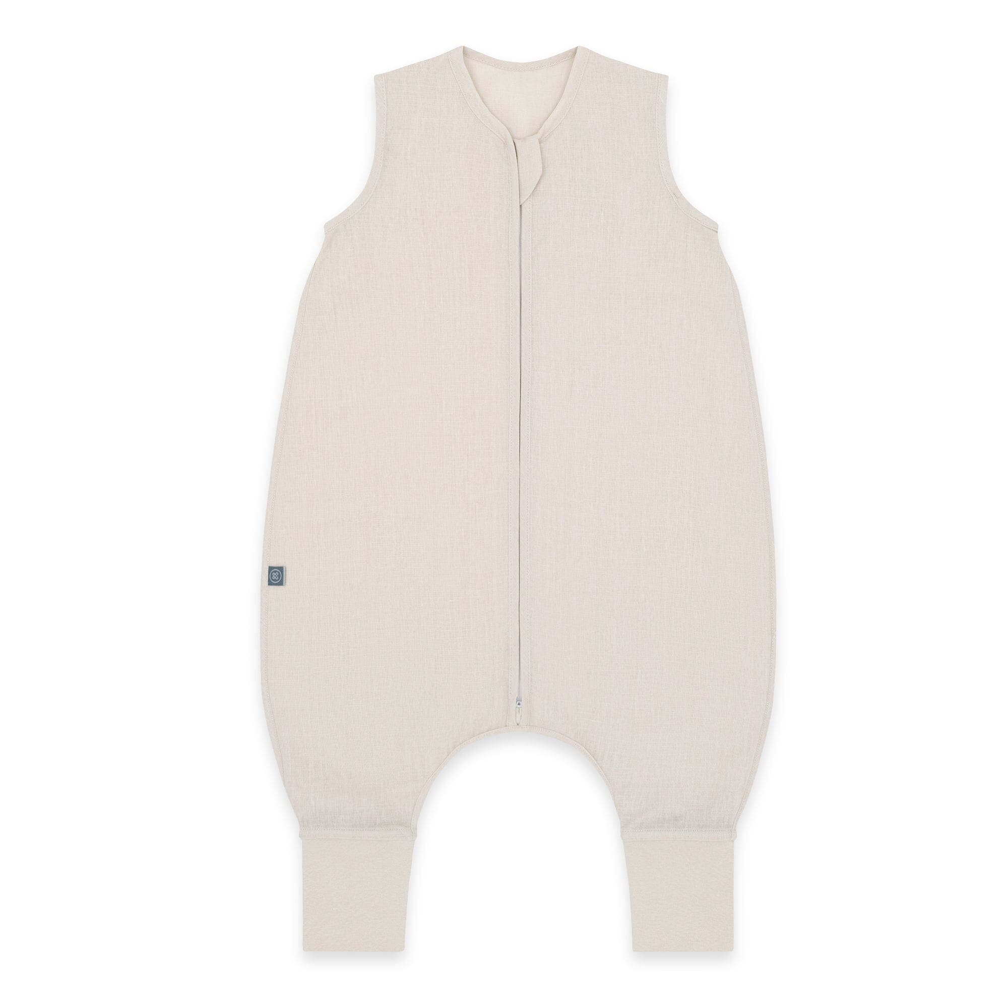 Leinen Schlafsack mit Füßen 0.5 TOG | Essential Beige