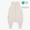 Leinen Schlafsack mit Füßen 0.5 TOG | Essential Beige