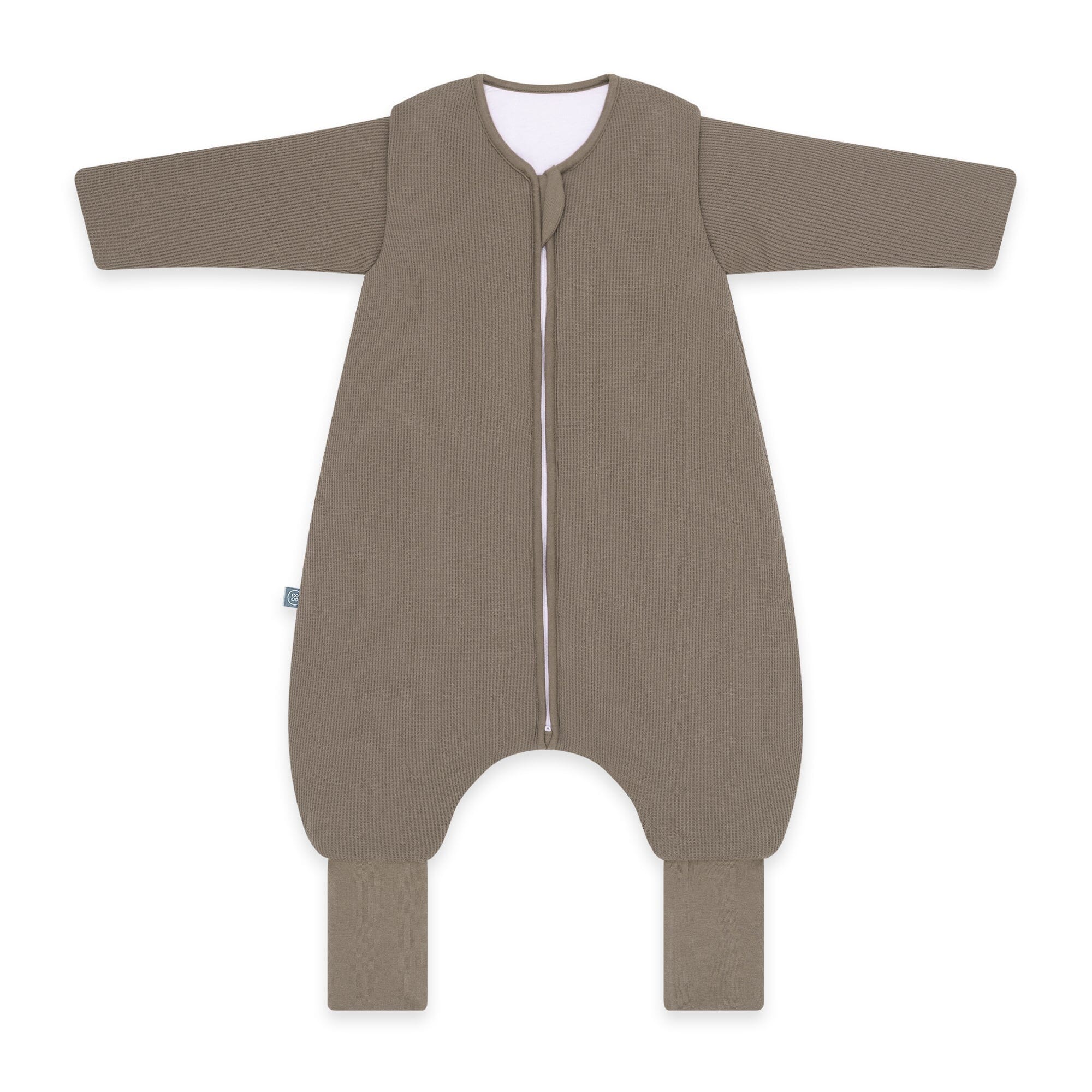 Schlafsack mit Umschlag-Fuß und Ärmel 3.5 TOG | Essential Taupe