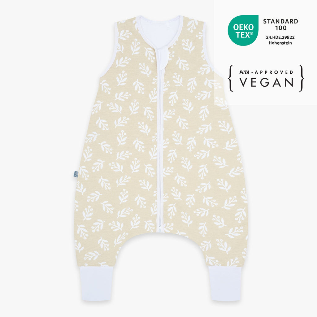 Schlafsack mit Füßen 2.5 TOG | Floral Sand