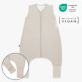 Schlafsack mit Umschlag-Fuß 2.5 TOG | Essential Beige