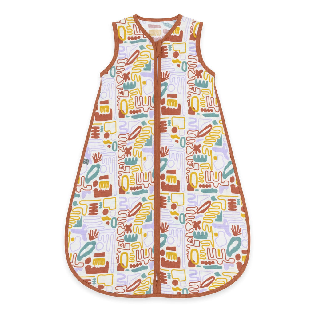 Musselin Schlafsack 0.5 TOG | Bunte Formen